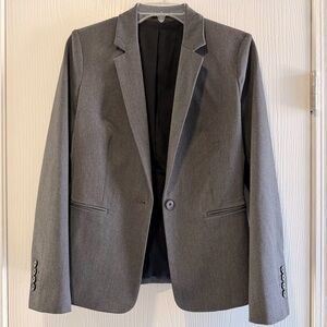Express Gray Women's Blazer Professional Jacket size 6 like new condition